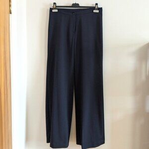 🇨🇵 NWOT Frederick Ian Wide-Leg Navy Pants  - Slimming!